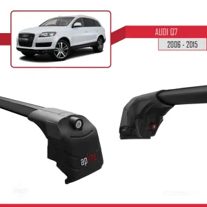 Audi Q7 (4L) 2006-2015 Arası ile uyumlu ACE-2 Ara Atkı Tavan Barı SİYAH thumb 4