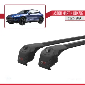 Aston Martin DBX707 2022 ve Sonrası ile uyumlu ACE-2 Ara Atkı Tavan Barı SİYAH thumb 4