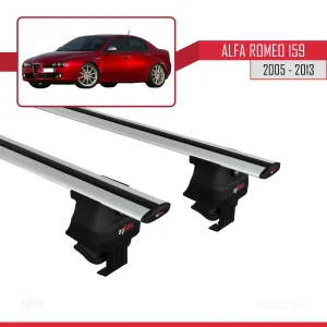 Alfa Romeo 159 2005-2013 Arası ile uyumlu ACE-4 Ara Atkı Tavan Barı GRİ thumb 2