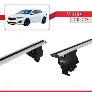 Acura ILX (DE1/2/3) 2012-2022 Arası ile uyumlu ACE-4 Ara Atkı Tavan Barı GRİ thumb 3