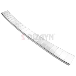 S-Dizayn VW Polo 6 HB Krom Arka Tampon Eşiği 2017-2021 thumb 3