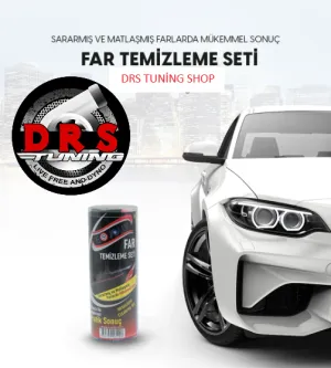Drs Tuning Jolly Sararmış ve Matlaşmış Far ve Stop Temizleme Parlatma Seti thumb 3