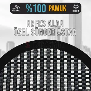 S-Dizayn Oto Koltuk Koruyucu Kılıf Krem Universal 2+1 Parça Ön Arka A+ Kalite thumb 3
