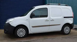 Renault Kangoo 2 Krom Yan Kapı Çıtası 4 Parça Dar Model 2008-2013 Arası thumb 2