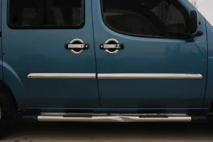 Fiat Doblo Krom Yan Kapı Çıtası 4 Parça 2000-2006 Arası thumb 2