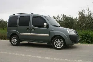 Fiat Doblo Krom Ayna Kapağı 2 Parça Abs 2000-2006 Arası thumb 2