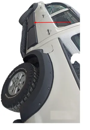 Toyota Hilux Revo 2015-2019 Kapı Kaplaması Damalı thumb 4