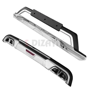 S-Dizayn Kia Sportage Ön ve Arka Tampon Koruma Difüzör Seti 2019-2021 A+ Kalite thumb 3