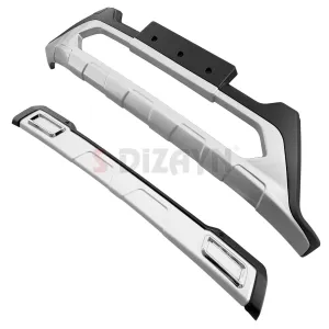 S-Dizayn Fiat Fiorino Ön ve Arka Tampon Koruma Difüzör Seti 2017 Üzeri A+ Kalite thumb 3
