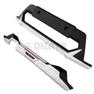S-Dizayn Dacia Sandero 2 Stepway Ön ve Arka Tampon Koruma Difüzör Seti 2013 Üzeri A+ Kalite thumb 3