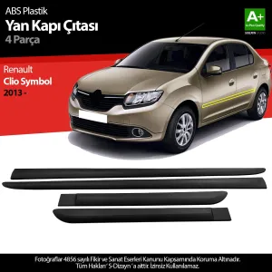 Renault Symbol 2013-2020 uyumlu Clio ABS Plastik Yan Kapı Koruma Çıtası 2013 Üzeri A+ Kalite modelleri DRS Tuning'de. Kaliteli malzeme, hızlı kargo ve güvenli