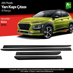s-dizayn uyumlu Hyundai Kona ABS Plastik Yan Kapı Koruma Çıtası 2018 Üzeri A+ Kalite modelleri DRS Tuning'de. Kaliteli malzeme, hızlı kargo ve güvenli