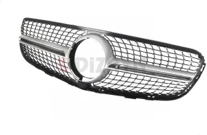 S-Dizayn Mercedes GLC X253 Ön Panjur Krom Diamond Model 2015-2019 thumb 3