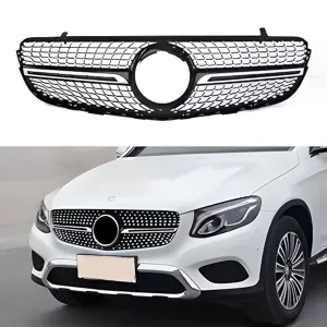s-dizayn uyumlu Mercedes GLC X253 Ön Panjur Parlak Siyah Piano Black Diamond Model 2015-2019 modelleri DRS Tuning'de. Kaliteli malzeme, hızlı kargo ve güvenli