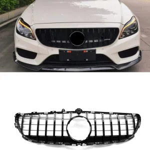 s-dizayn uyumlu Mercedes CLS W218 Ön Panjur Parlak Siyah Piano Black GTR Model 2015-2018 modelleri DRS Tuning'de. Kaliteli malzeme, hızlı kargo ve güvenli