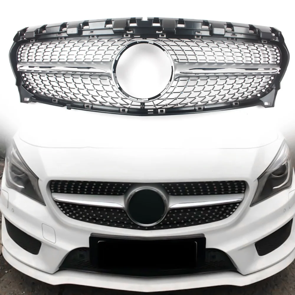 S-Dizayn Mercedes CLA180 W117 Ön Panjur Krom Diamond Model 2014-2019