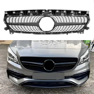 s-dizayn uyumlu Mercedes CLA180 W117 Ön Panjur Parlak Siyah Piano Black Diamond Model 2014-2019 modelleri DRS Tuning'de. Kaliteli malzeme, hızlı kargo ve
