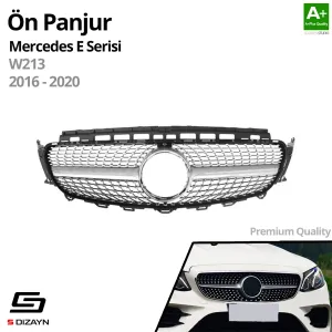 S-Dizayn Mercedes E-Class W213 Ön Panjur Krom Diamond Model 2016-2020 thumb 2