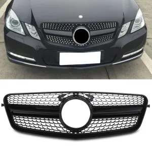 s-dizayn uyumlu Mercedes E-Class W212 Ön Panjur Parlak Siyah Piano Black Diamond Model 2009-2013 modelleri DRS Tuning'de. Kaliteli malzeme, hızlı kargo ve
