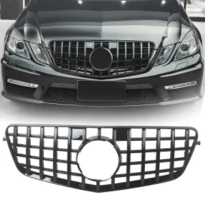 s-dizayn uyumlu Mercedes E-Class W212 Ön Panjur Parlak Siyah Piano Black GTR Model 2009-2013 modelleri DRS Tuning'de. Kaliteli malzeme, hızlı kargo ve güvenli