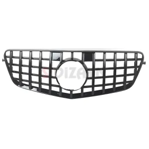 S-Dizayn Mercedes E-Class W212 Ön Panjur Parlak Siyah Piano Black GTR Model 2009-2013 thumb 3