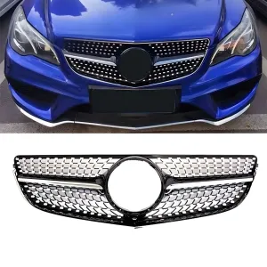 s-dizayn uyumlu Mercedes E-Class W207 Ön Panjur Parlak Siyah Piano Black Diamond Model 2014-2016 modelleri DRS Tuning'de. Kaliteli malzeme, hızlı kargo ve