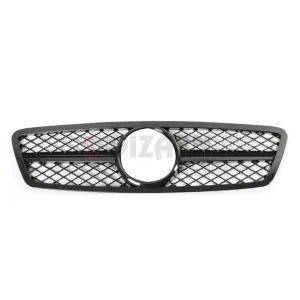 S-Dizayn Mercedes C-Class W203 Ön Panjur Parlak Siyah Piano Black AMG Model 2001-2007 thumb 3