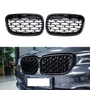 BMW X5 2006-2013 (E70) uyumlu E70/E71/E72 Ön Panjur Böbrek Parlak Siyah Piano Black Diamond Model 2007-2013 modelleri DRS Tuning'de. Kaliteli malzeme, hızlı