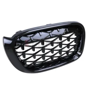 S-Dizayn Bmw X3-X4 F25/F26 Ön Panjur Böbrek Parlak Siyah Piano Black Diamond Model 2014-2017 thumb 4