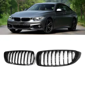 BMW 4 Serisi 2013-2020 (F32) uyumlu F32/F33/F36 Ön Panjur Böbrek Parlak Siyah Piano Black Düz Model 2012-2017 modelleri DRS Tuning'de. Kaliteli malzeme, hızlı