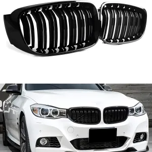 BMW 3 Serisi 2011-2019 (F34) uyumlu GT F34 GT Ön Panjur Böbrek Parlak Siyah Piano Black M3 Model 2012-2017 modelleri DRS Tuning'de. Kaliteli malzeme, hızlı
