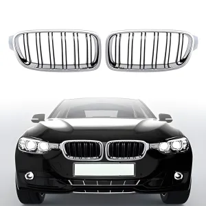 BMW 3 Serisi 2011-2019 (F30) uyumlu F30/F31/F35 Ön Panjur Böbrek Parlak Krom M3 Model 2012-2017 modelleri DRS Tuning'de. Kaliteli malzeme, hızlı kargo ve