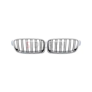 S-Dizayn Bmw 3 Serisi F30/F31/F35 Ön Panjur Böbrek Parlak Krom M3 Model 2012-2017 thumb 3