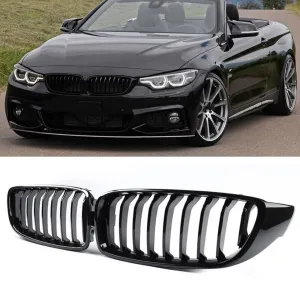 BMW 3 Serisi 2011-2019 (F30) uyumlu F30/F31/F35 Ön Panjur Böbrek Parlak Siyah Piano Black 11'li Düz Model 2012-2017 modelleri DRS Tuning'de. Kaliteli malzeme,