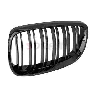 S-Dizayn Bmw 3 Serisi E92/E93 Ön Panjur Böbrek Parlak Siyah Piano Black M3 Model 2006-2009 thumb 4