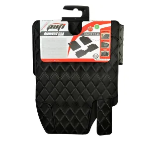 Citroen Saxo Havuzlu Pufi Diamond 3D Universal Paspas Siyah thumb 2