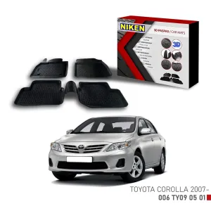 Toyota Corolla -2007 için Uyumlu 3D PaspasDRS Tuning kalitesiyle tanışın! Özel olarak Toyota  model araçlar için üretilen bu ürün, otomobilinizin hatlarına spor