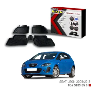 Seat Leon 2005-2013 için Uyumlu 3D PaspasDRS Tuning kalitesiyle tanışın! Özel olarak Seat  model araçlar için üretilen bu ürün, otomobilinizin hatlarına sportif