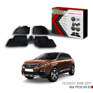 Peugeot 3008 -2017 için Uyumlu 3D PaspasDRS Tuning kalitesiyle tanışın! Özel olarak Peugeot  model araçlar için üretilen bu ürün, otomobilinizin hatlarına sport
