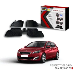Peugeot 308 -2014 için Uyumlu 3D PaspasDRS Tuning kalitesiyle tanışın! Özel olarak Peugeot  model araçlar için üretilen bu ürün, otomobilinizin hatlarına sporti