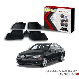 Mercedes (W 212) Için Uyumlu C-Klasse 2007 3D Paspas