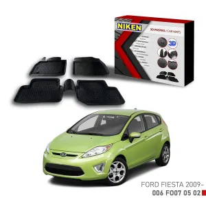 Ford Fiesta -2009 için Uyumlu 3D PaspasDRS Tuning kalitesiyle tanışın! Özel olarak Ford  model araçlar için üretilen bu ürün, otomobilinizin hatlarına sportif v