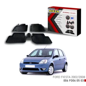 Ford Fiesta 2002-2008- için Uyumlu 3D PaspasDRS Tuning kalitesiyle tanışın! Özel olarak Ford  model araçlar için üretilen bu ürün, otomobilinizin hatlarına spor