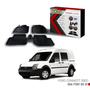 Ford Connect V227 2002 Için Uyumlu 3D Paspas