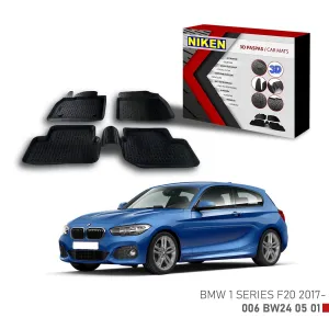 Bmw 1 Serisi 2011-2019 (F20) Için Uyumlu 3D Paspas