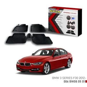 Bmw 3 Serisi 2012-2019 (F30) Series Için Uyumlu F30 -2012 3D Paspas