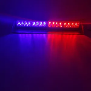 Çakar lamba 50cm 12-30v vantuzlu 16 ledli kırmızı-mavi / LAPA540 thumb 2