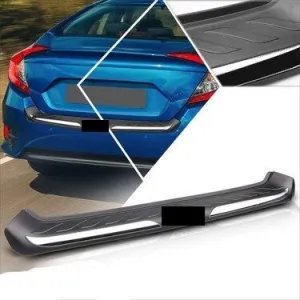 Civic 2016 Uyumlu Sonrası Arka Tampon Eşik Koruma ABS (Yazısız) ParçaDRS Tuning kalitesiyle tanışın! Özel olarak Honda  model araçlar için üretilen bu ürün, oto