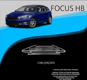 Ford Focus Uyumlu 3 Hatchback Krom Cam Çerçevesi ParçaDRS Tuning kalitesiyle tanışın! Özel olarak Ford  model araçlar için üretilen bu ürün, otomobilinizin hatl