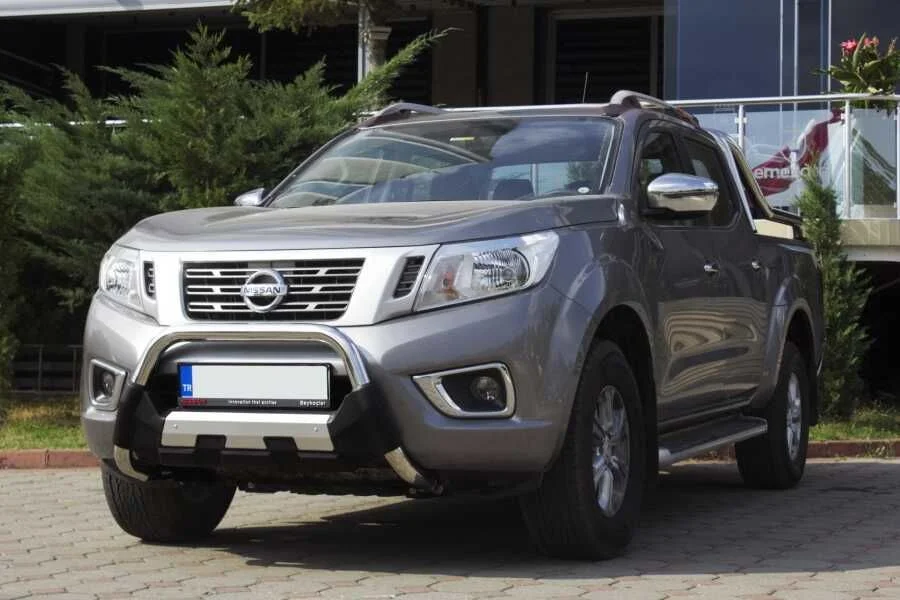 Nissan Navara Uyumlu Ön Tampon Koruma Demiri 2006+ / 2016+ Poliüretan Pwt15 Parça